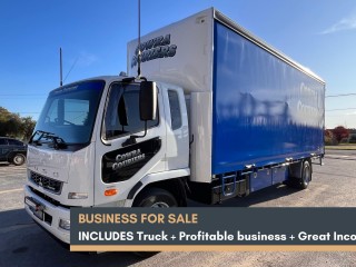 GREAT FIGURES!!! COURIER TRUCK BUSINESS FOR SALE