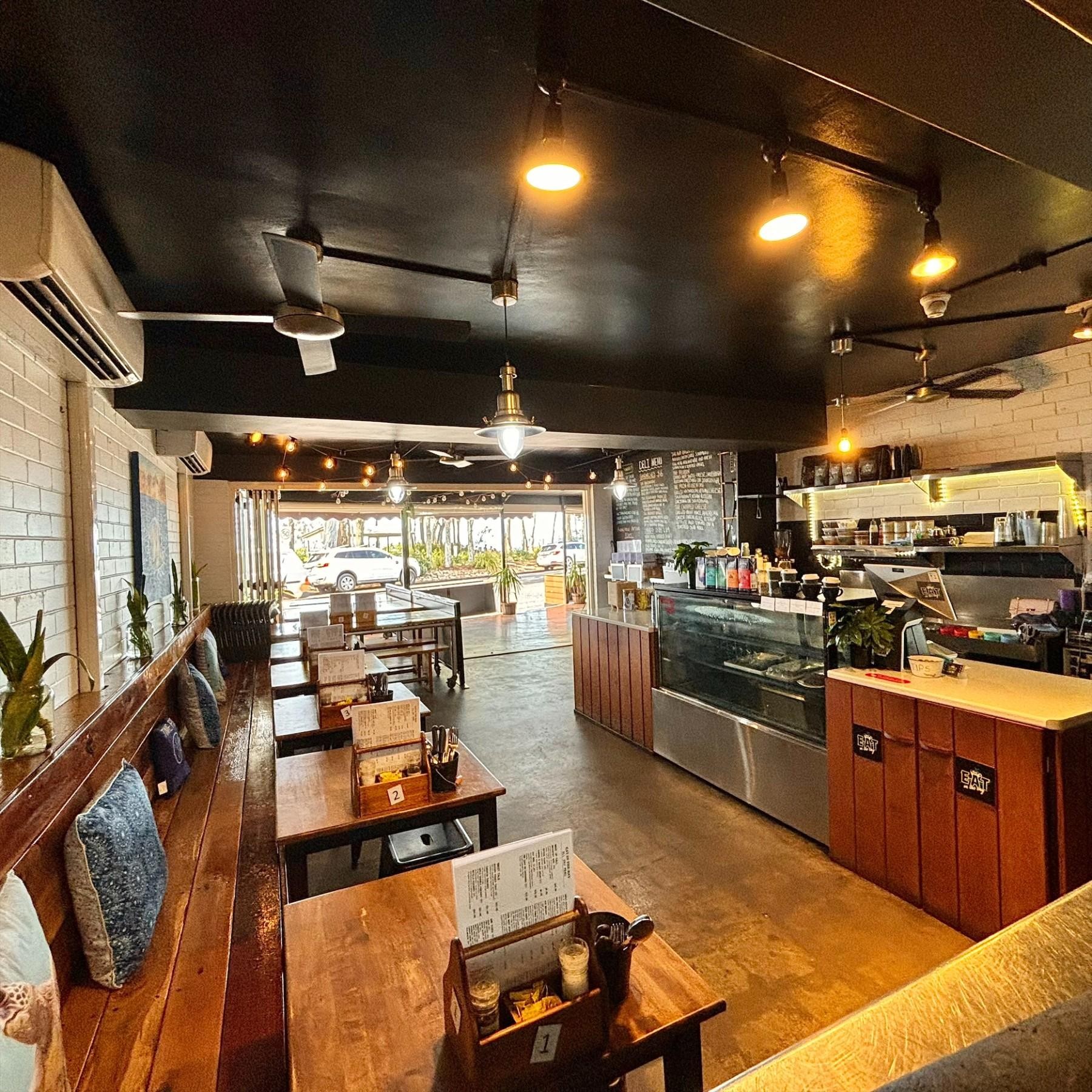 Hervey Bay Esplanade Café dine in or takeaway. Fraser Coast, Hervey Bay